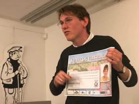 BOGRECEPTION MED STORT BESØGSTAL